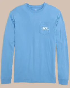 Pelican Sunset Long Sleeve T-Shirt<Southern Tide Sale