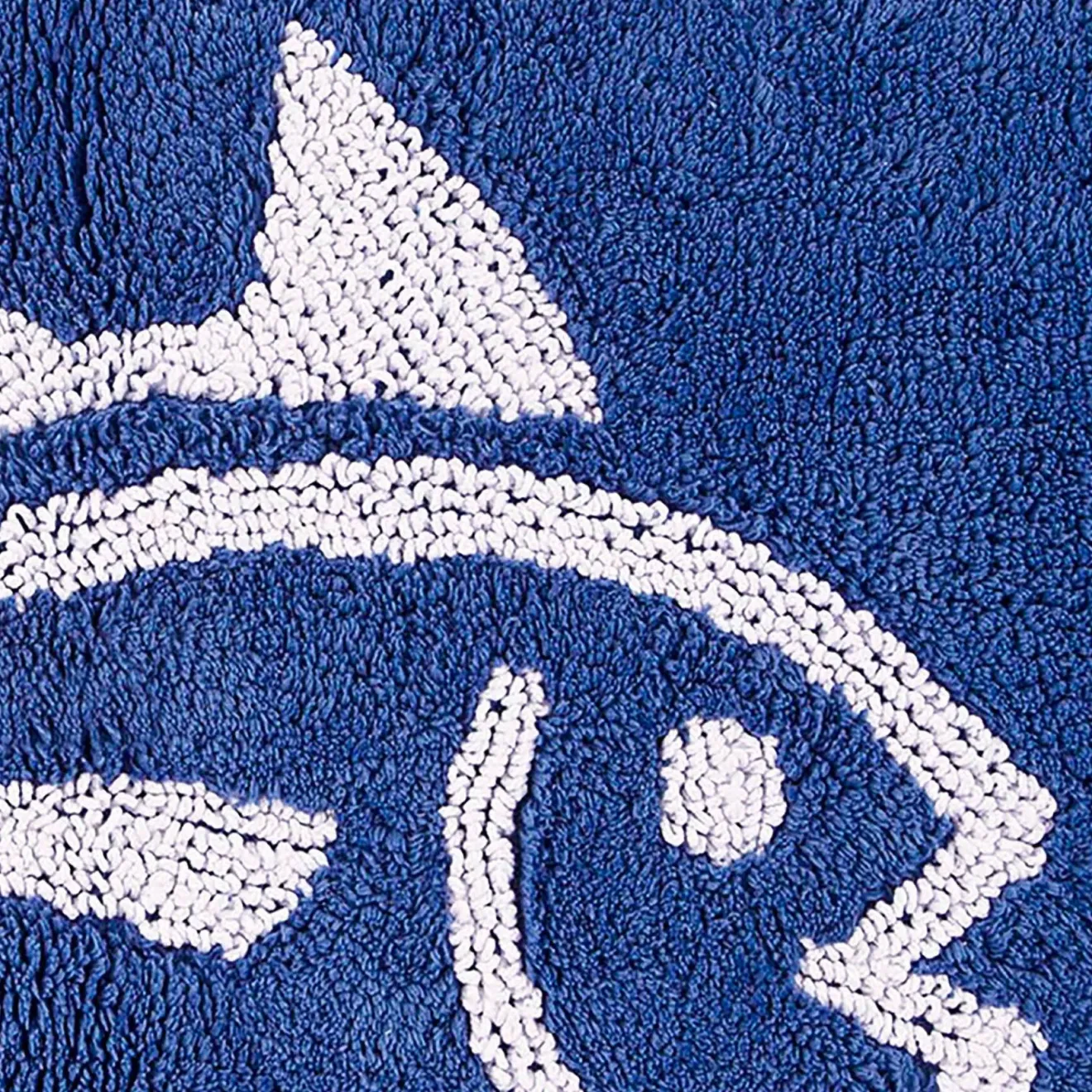 Reversible Skipjack Bath Rug - 17"W X 24"L<WPH Cheap
