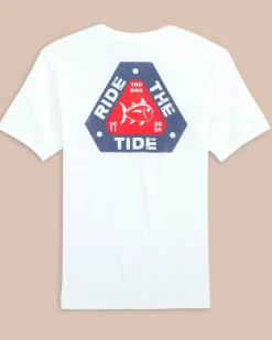 Ride The Tide Triangle Short Sleeve T-Shirt<Southern Tide Online
