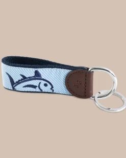Rising Skipjack Striped Key Fob<Southern Tide Cheap