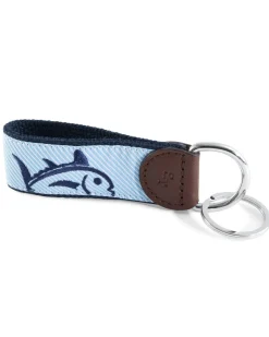Rising Skipjack Striped Key Fob<Southern Tide Cheap