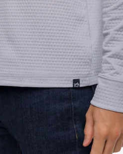 Scuttle Heather Performance Quarter Zip Hoodie<Southern Tide Flash Sale