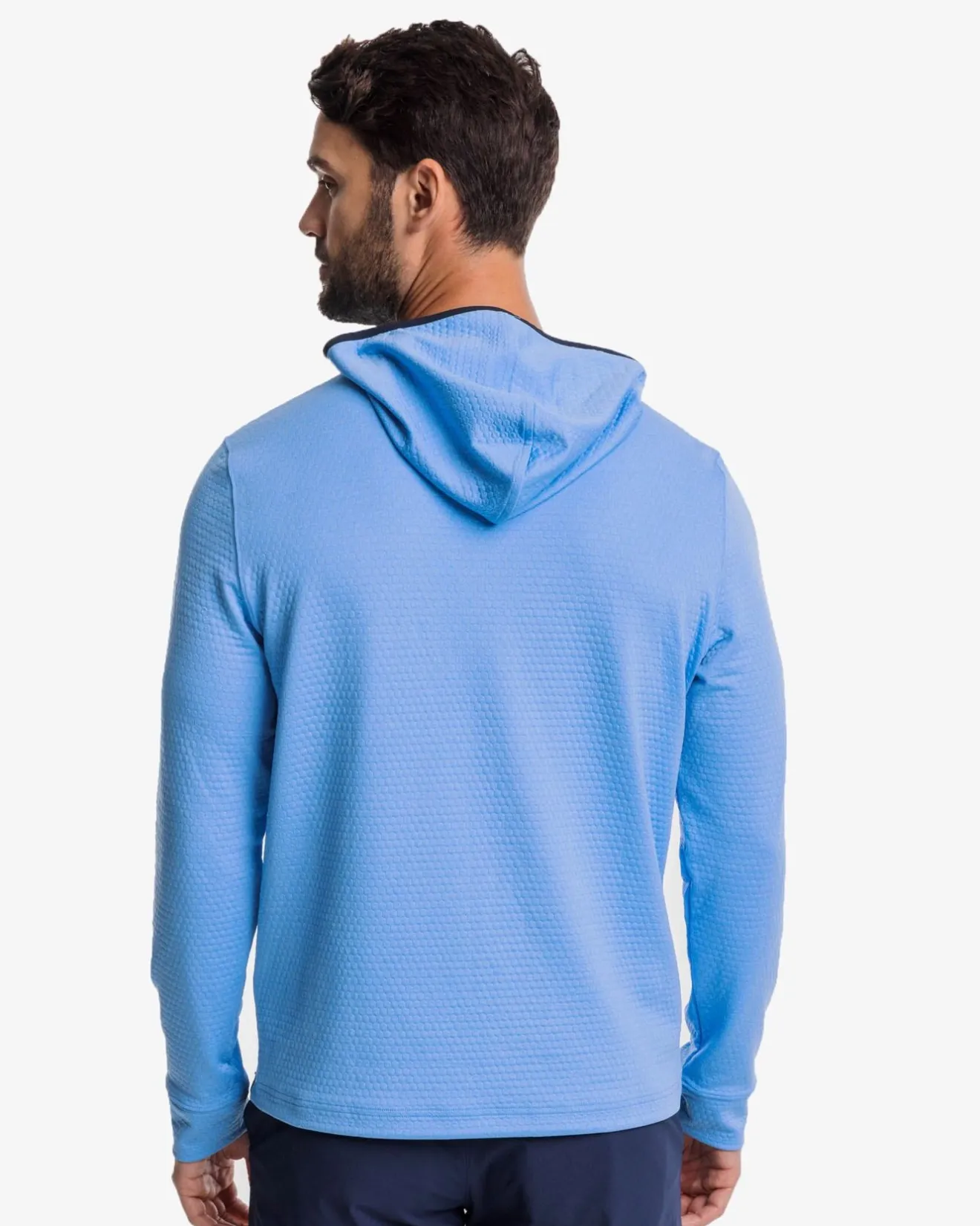 Scuttle Heather Performance Quarter Zip Hoodie<Southern Tide Flash Sale
