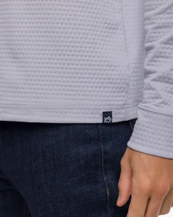 Scuttle Heather Performance Quarter Zip Hoodie<Southern Tide Flash Sale
