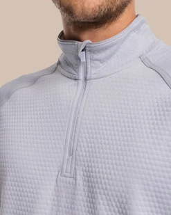 Scuttle Heather Performance Quarter Zip<Southern Tide Online