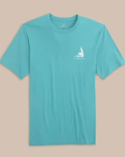 Set Sail Tri Short Sleeve T-Shirt<Southern Tide Sale