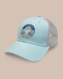 Skipjack And Stripes Trucker Hat<Southern Tide Fashion