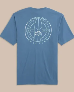 Skipjack Beach Surf Club Short Sleeve T-Shirt<Southern Tide New
