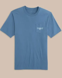 Skipjack Beach Surf Club Short Sleeve T-Shirt<Southern Tide New