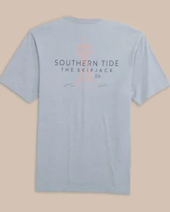 Skipjack Buoys Club Heather Short Sleeve T-Shirt<Southern Tide Flash Sale