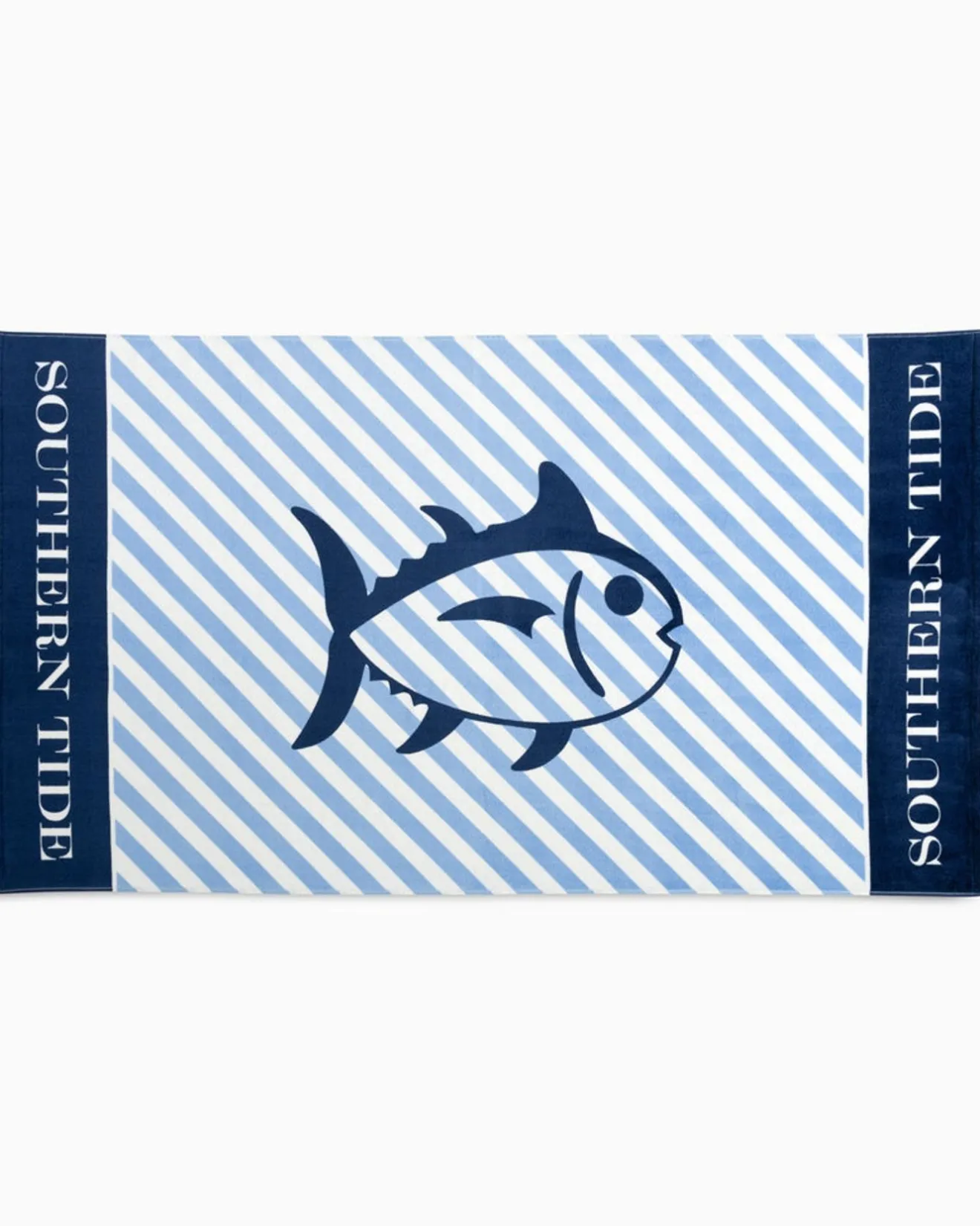 Skipjack Striped French Terry Beach Towel<Southern Tide Store