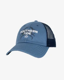 Crab Print Trucker<Southern Tide Shop