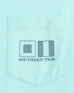 St Striped Flags Short Sleeve T-Shirt<Southern Tide Clearance