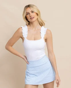 Staci Active Ruffle Tank<Southern Tide Fashion
