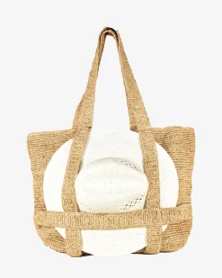 Straw Traveler Tote<Southern Tide Cheap