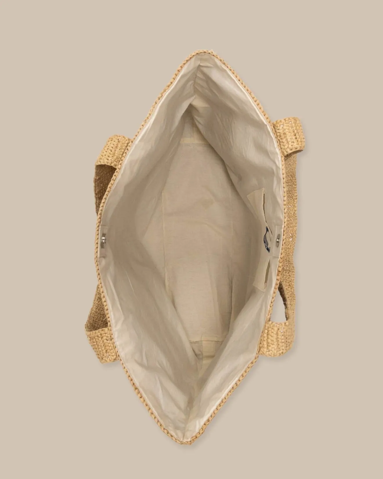 Striped Straw Hat Carrier Beach Tote<Southern Tide Online