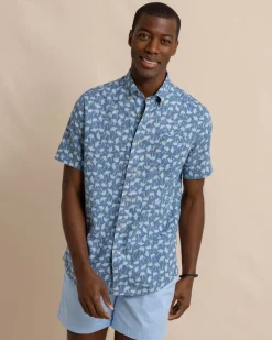 Summer Rays Short Sleeve Sport Shirt<Southern Tide Outlet