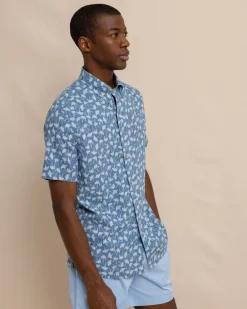 Summer Rays Short Sleeve Sport Shirt<Southern Tide Outlet