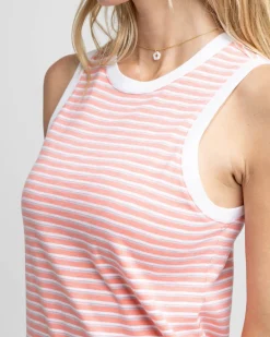 Sun Farer Stripe Midi Tank Dress<Southern Tide Cheap