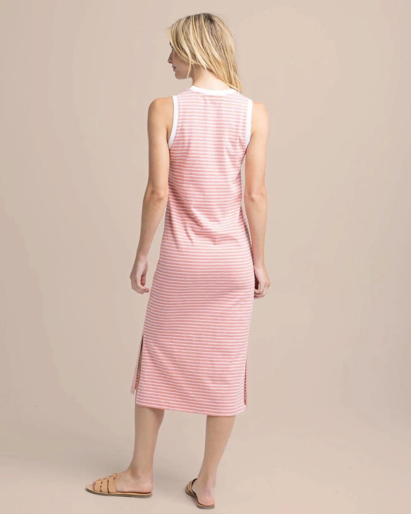 Sun Farer Stripe Midi Tank Dress<Southern Tide Fashion