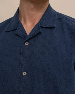 Sun Washed Seersucker Camp Short Sleeve Sport Shirt<Southern Tide Discount