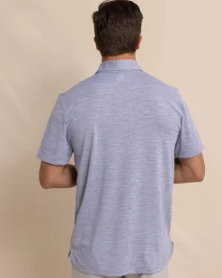 Team Colors Driver Spacedye Polo Shirt<Southern Tide Flash Sale