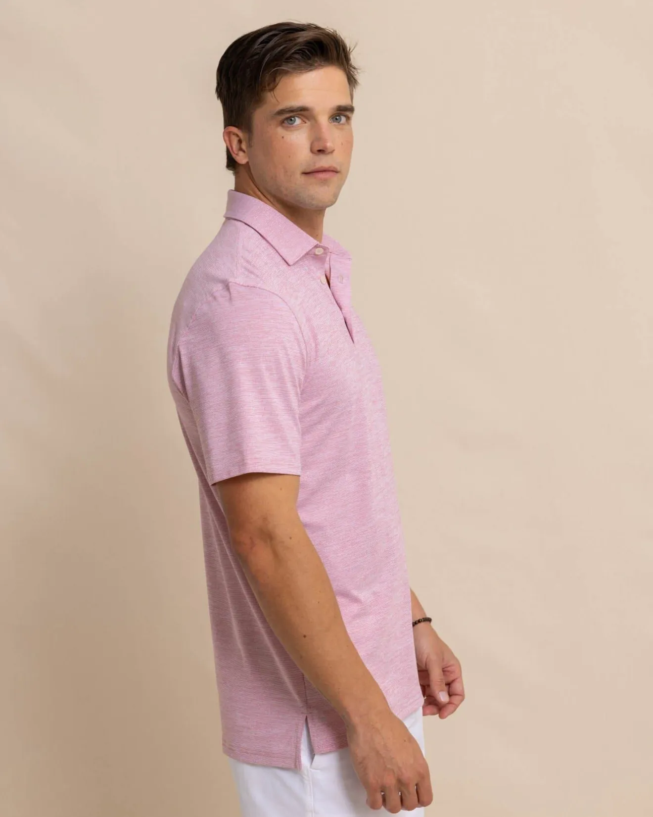 Team Colors Driver Spacedye Polo Shirt<Southern Tide Flash Sale