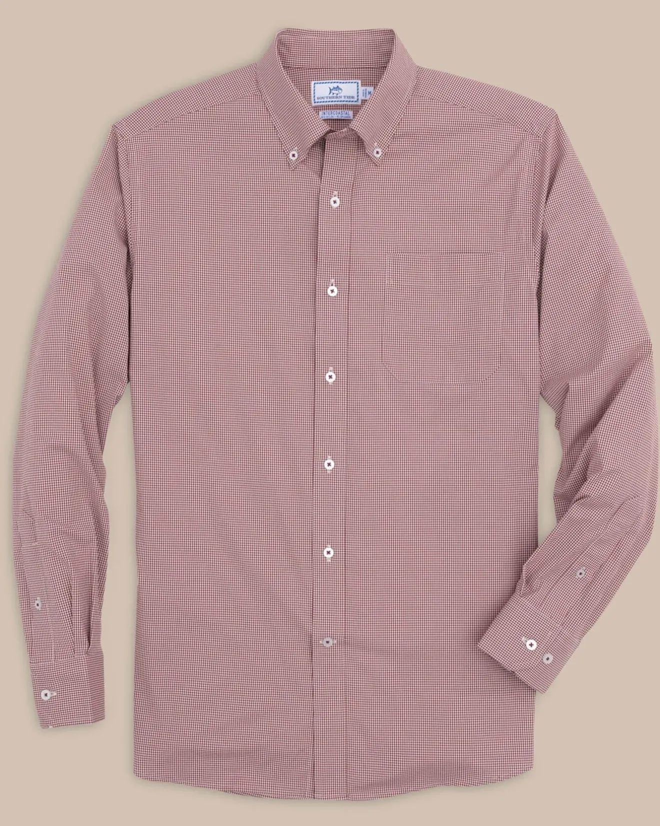 Team Colors Gingham Intercoastal Sport Shirt<Southern Tide New