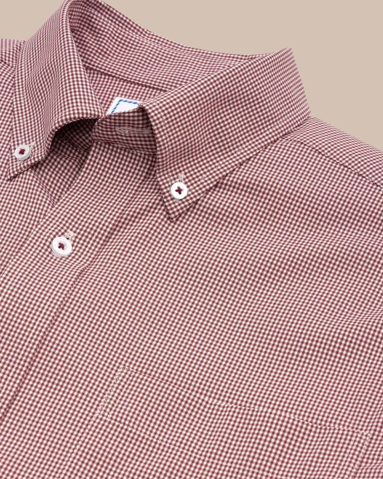 Team Colors Gingham Intercoastal Sport Shirt<Southern Tide New