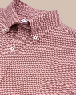 Team Colors Gingham Intercoastal Sport Shirt<Southern Tide New