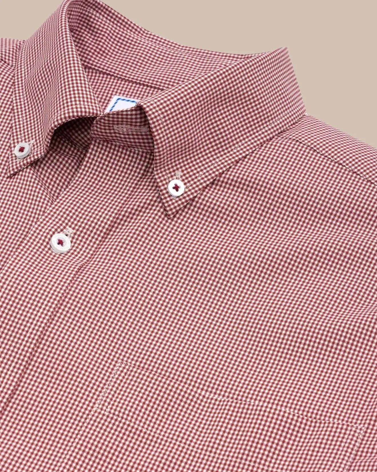 Team Colors Gingham Intercoastal Sport Shirt<Southern Tide New