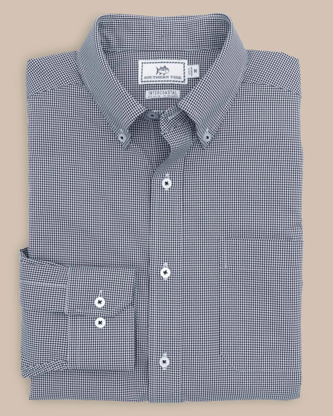 Team Colors Gingham Intercoastal Sport Shirt<Southern Tide New