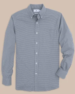 Team Colors Gingham Intercoastal Sport Shirt<Southern Tide New