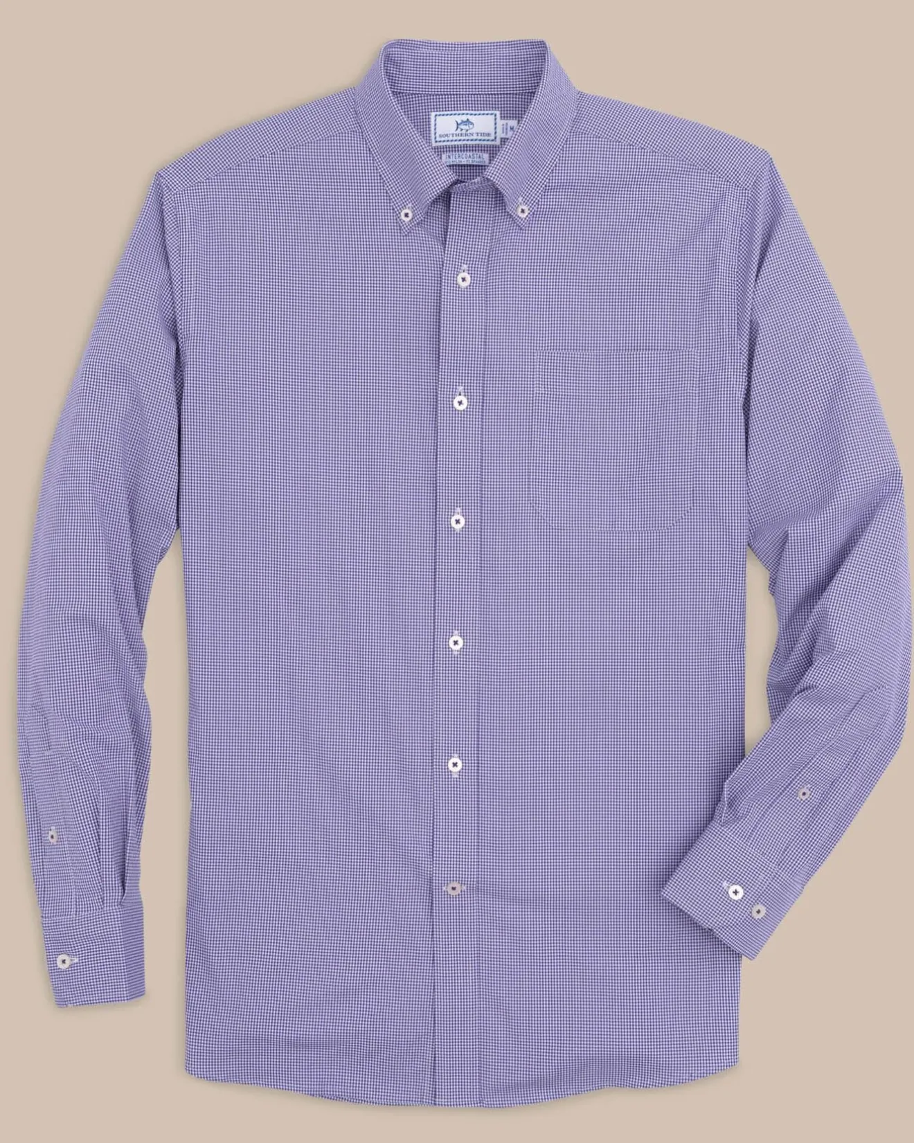 Team Colors Gingham Intercoastal Sport Shirt<Southern Tide New