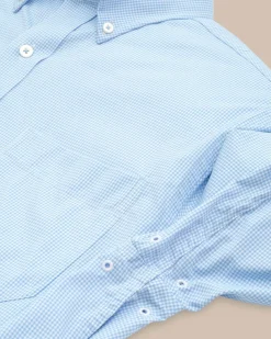 Team Colors Gingham Intercoastal Sport Shirt<Southern Tide New