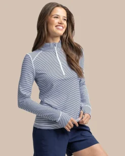 Team Colors Runaround Quarter Zip Pull Over<Southern Tide Flash Sale