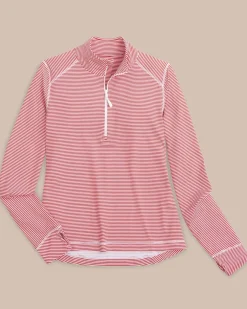 Team Colors Runaround Quarter Zip Pull Over<Southern Tide Flash Sale