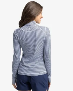 Team Colors Runaround Quarter Zip Pull Over<Southern Tide Flash Sale