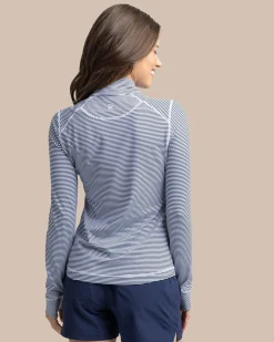 Team Colors Runaround Quarter Zip Pull Over<Southern Tide Flash Sale