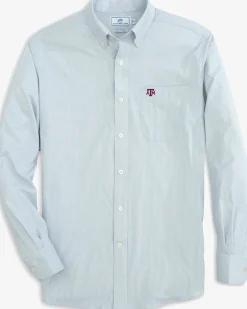 Texas A&M Aggies Gingham Button Down Shirt<Southern Tide Cheap
