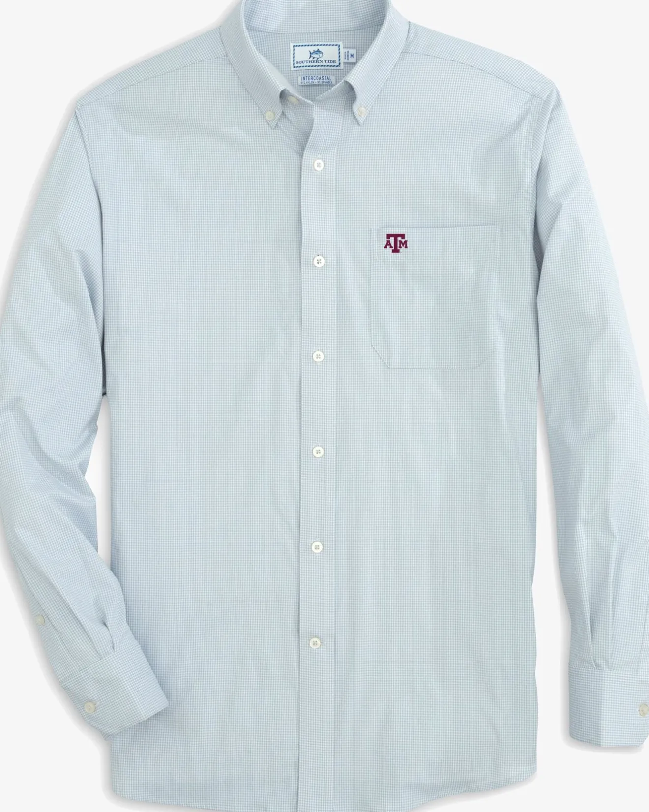 Texas A&M Aggies Gingham Button Down Shirt<Southern Tide Cheap