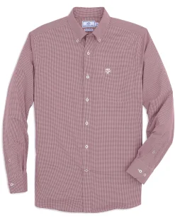 Texas A&M Aggies Gingham Button Down Shirt<Southern Tide Cheap
