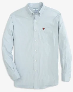 Texas Tech Red Raiders Gingham Button Down Shirt<Southern Tide Cheap
