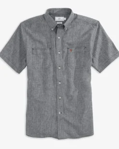 Texas Tech Red Raiders Short Sleeve Button Down Dock Shirt<Southern Tide Flash Sale