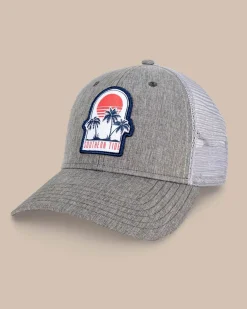 Three Palms Performance Trucker Hat<Southern Tide Discount