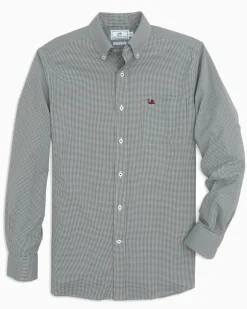 Usc Gamecocks Gingham Button Down Shirt<Southern Tide Best Sale