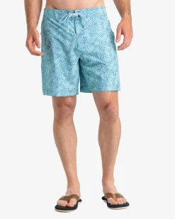 Vibin' Palm Printed Swim Short<Southern Tide Store