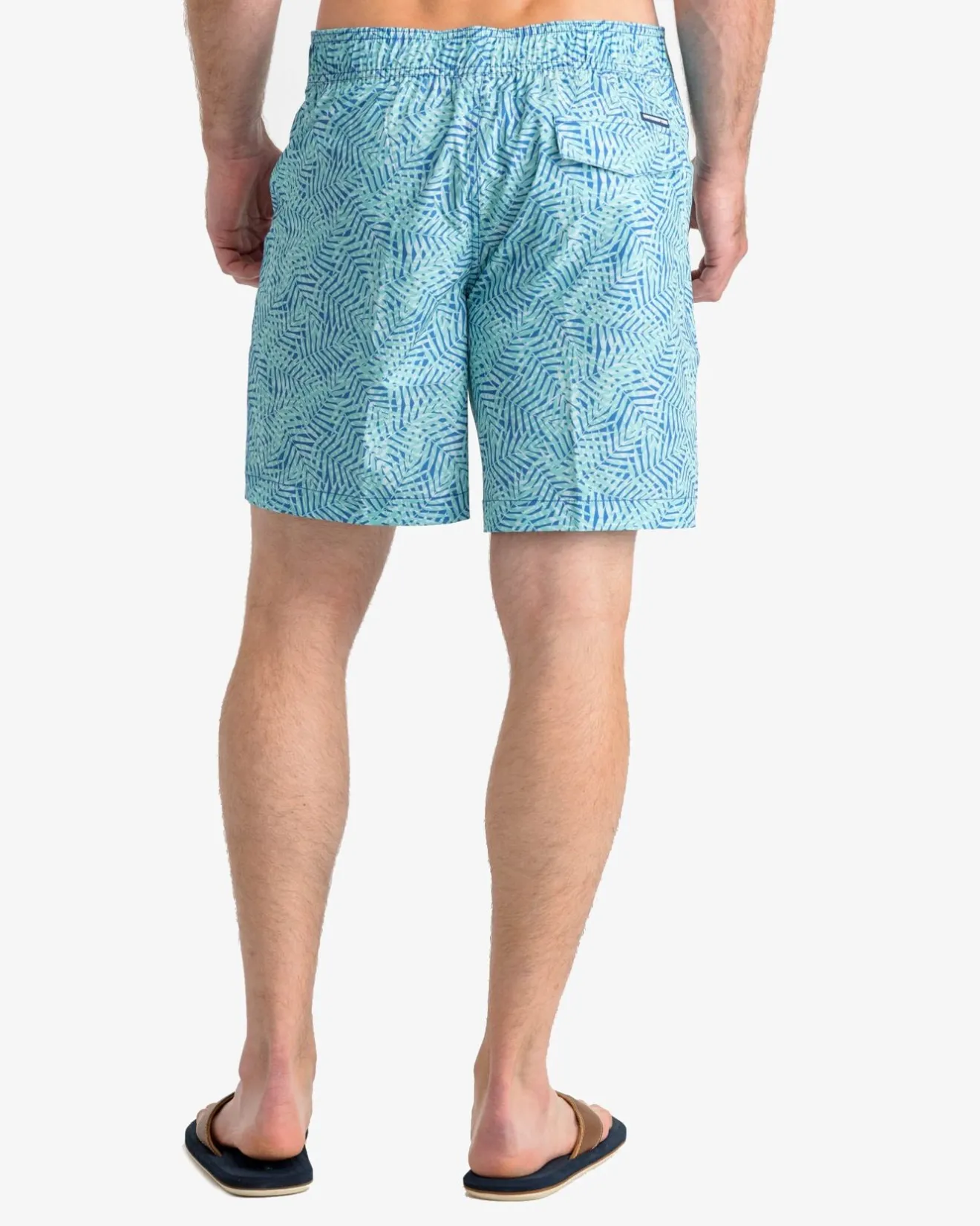 Vibin' Palm Printed Swim Short<Southern Tide Store