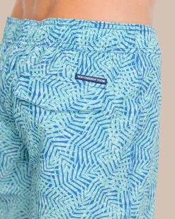Vibin' Palm Printed Swim Short<Southern Tide Store