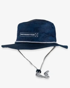 Waterway Camo Print Performance Sun Hat - Navy<Southern Tide Discount